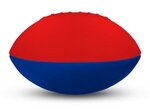 Foam Footballs 4" Long - Color Top -  