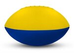 Foam Footballs 4" Long - Color Top -  