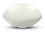 Foam Footballs 7" Long (8.75" Arc Length) Middie - White Top - White