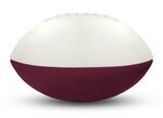 Foam Footballs Nerf - 5" - White Top - White/Maroon