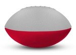 Foam Footballs Nerf - 6" - Gray/Red