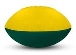 Foam Footballs Nerf - 6" - Yellow/Forest Grn