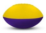 Foam Footballs Nerf - 6" - Yellow/Purple