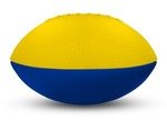 Foam Footballs Nerf - 6" - Yellow/Royal