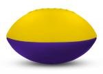 Foam Footballs Nerf - 7" - Yellow/Purple
