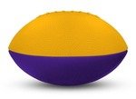 Foam Footballs Nerf - 8" - Athletic Gold/Purple