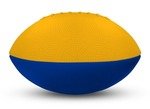 Foam Footballs Nerf - 8" - Athletic Gold/Royal