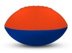 Foam Footballs Nerf - 8" - Orange/Royal