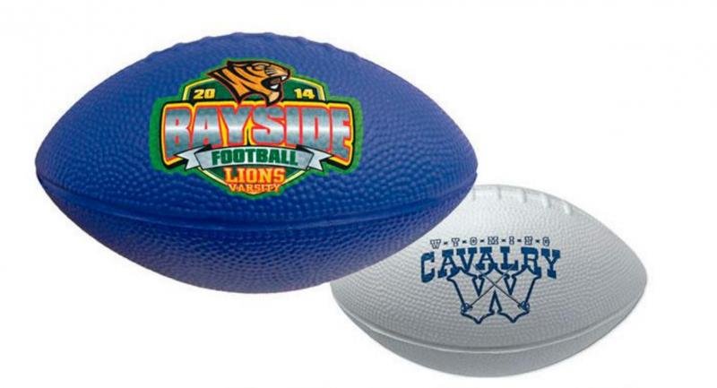 Foam Footballs Nerf Like -11" with your logo | MiniThrowBalls.com