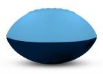 Foam Footballs - Nerf Like - 11.5" - Lt Blue/Navy