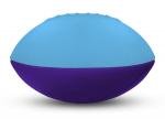 Foam Footballs - Nerf Like - 11.5" - Lt Blue/Purple
