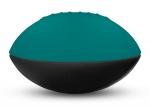 Foam Footballs - Nerf Like - 11.5" - Teal/Black