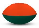 Foam Footballs Nerf Nano - 3" - Orange/Forest Grn