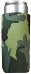 FoamZone Collapsible 12 oz. Slim Can Cooler -  Camo