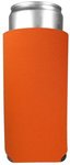 FoamZone Collapsible 12 oz. Slim Can Cooler - Orange