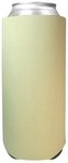 FoamZone Collapsible 24 oz. Can Cooler - Khaki