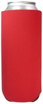 FoamZone Collapsible 24 oz. Can Cooler - Red