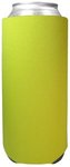 FoamZone Collapsible 24 oz. Can Cooler - Yellow