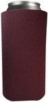 FoamZone Collapsible 8 oz. Can Cooler - Burgundy