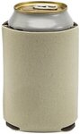 FoamZone Collapsible Can Cooler - Beige