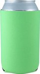 FoamZone Neoprene Collapsible Can Cooler - Lime Green