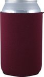 FoamZone Neoprene Collapsible Can Cooler - Maroon