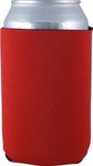FoamZone Neoprene Collapsible Can Cooler - Red