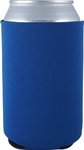 FoamZone Neoprene Collapsible Can Cooler - Royal Blue