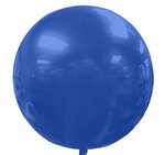Foil 3D Balloon-Round - Blue