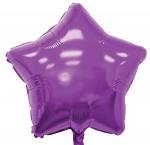 Foil Balloons Star Shape 18" - Purple