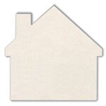 Foil Stamped 40 pt. White House Coaster - White