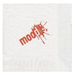 Buy Foil Stamped White Dinner Napkin