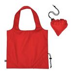 Foldaway Tote Bag With 100% RPET Material - Red