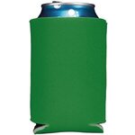 Folding Foam Can Cooler 1 side imprint - Neon Green