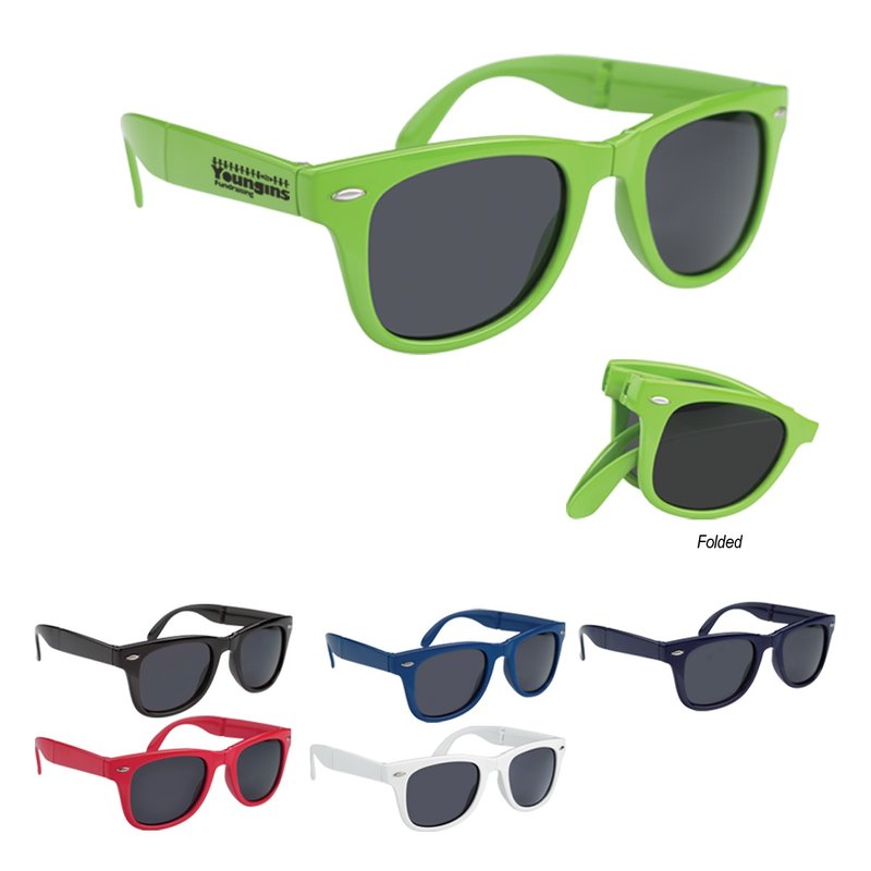 Main Product Image for Imprinted Folding Malibu Sunglasses