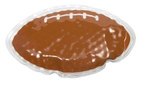 Football Hot / Cold Pack (FDA approved, Passed TRA test) - Brown