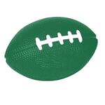 Football Shape Stress Reliever - Forest Green