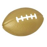 Football Shape Stress Reliever - Gold