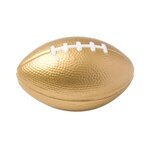 Football Stress Ball - Gold-white