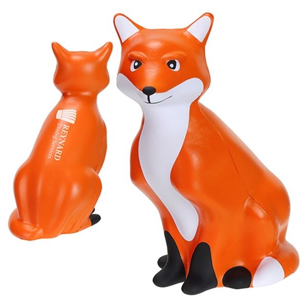 Main Product Image for Custom Printed Fox Stress Reliever
