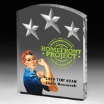 Buy Freestanding Acrylic Award - Full Color