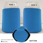 Frio Sock(TM) Beverage Holder - Neon Blue