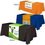 Front, Top, 12" Back Polyester Table Runner -  