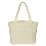 Full Color Cotton Canvas Tote Bag -  