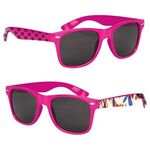 Full Color Malibu Sunglasses - Magenta