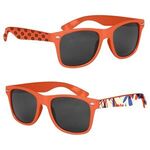 Full Color Malibu Sunglasses - Orange