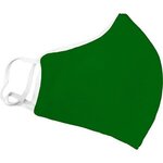 Full Color Printed Face Mask - Dark Green