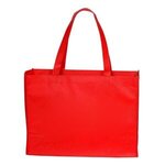Full Color Standard Non Woven Tote - Red