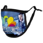Full Color Sublimation 3-Ply Adjustable Face Mask with Flexi -  