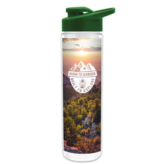 Main Product Image for Full Color Wrap 16 Oz Insulated Bottle With Drink Thru Lid